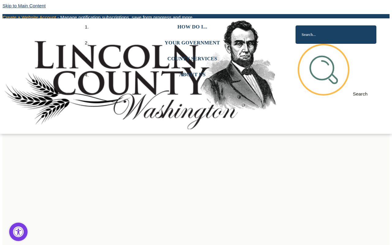 Lincoln County warrant verification information from the official Warrants Division